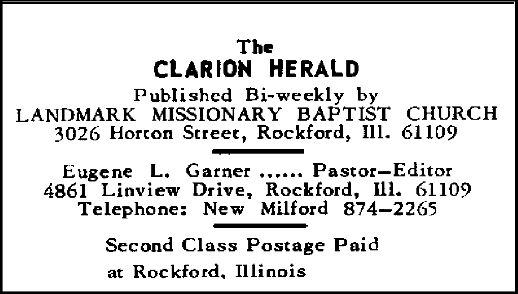 The Clarion Herald